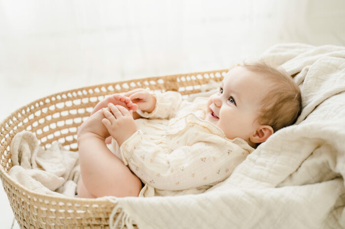 beautiful 9 month old baby girl